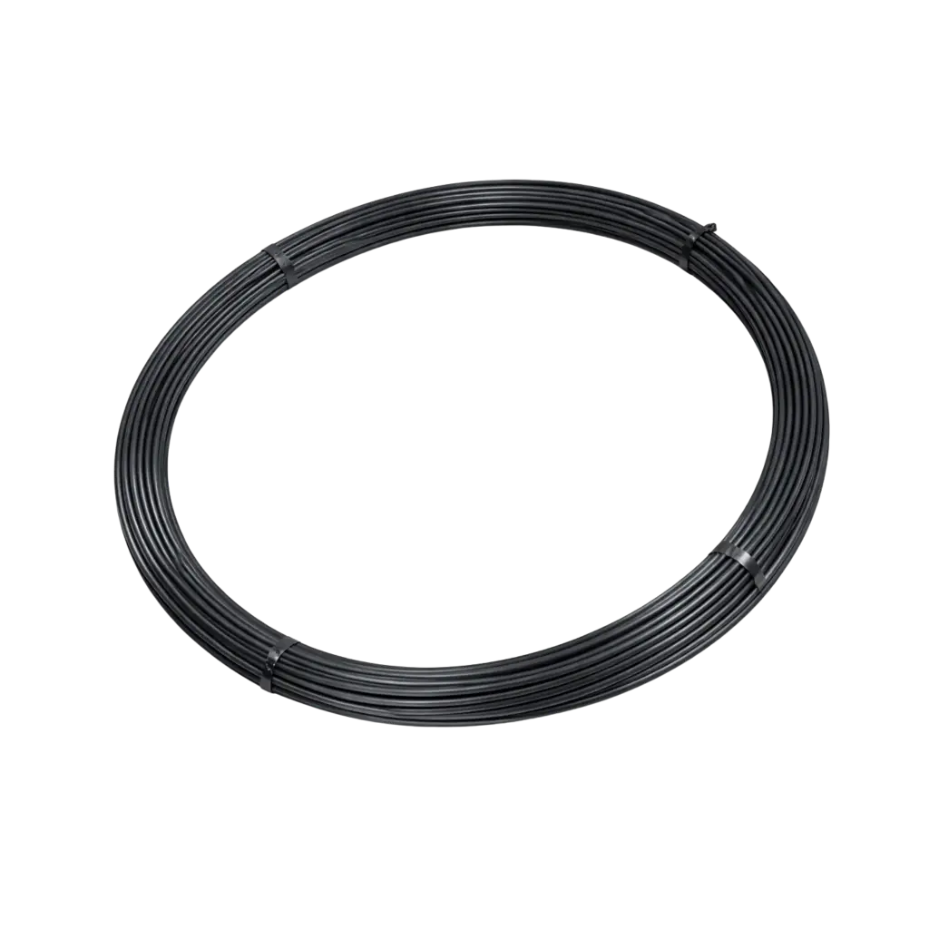 Spanndraht anthrazit RAL7016 - Stärke 3,8mm, Länge 80 m