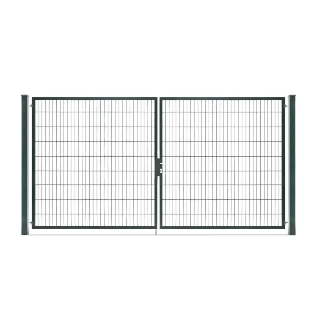 Kombitor zweiflügelig anthrazit, Breite 300cm
