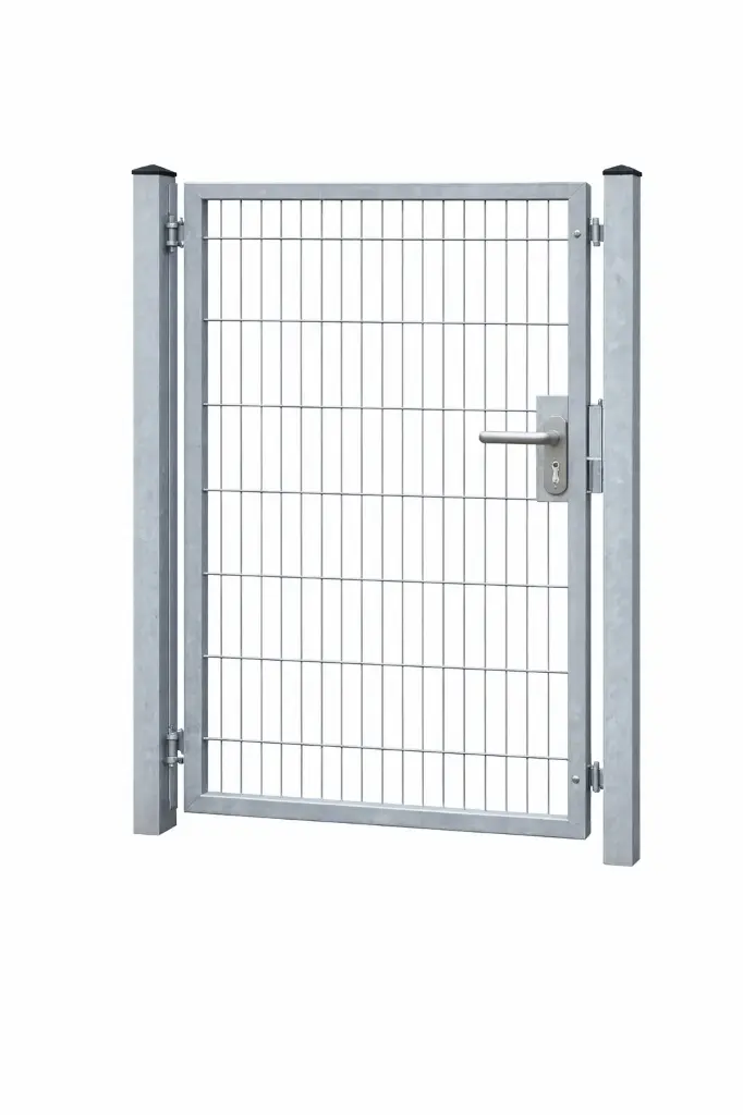 Kombitor einflügelig verzinkt, Breite 120 cm