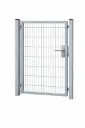 Kombitor einflügelig verzinkt, Breite 120 cm