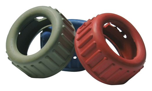 Gummischutzkappe für Manometer rot oder blau