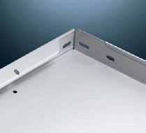 Meta-Clip Zusatzboden Set 1000x400mm verzinkt, Fachlast 150kg