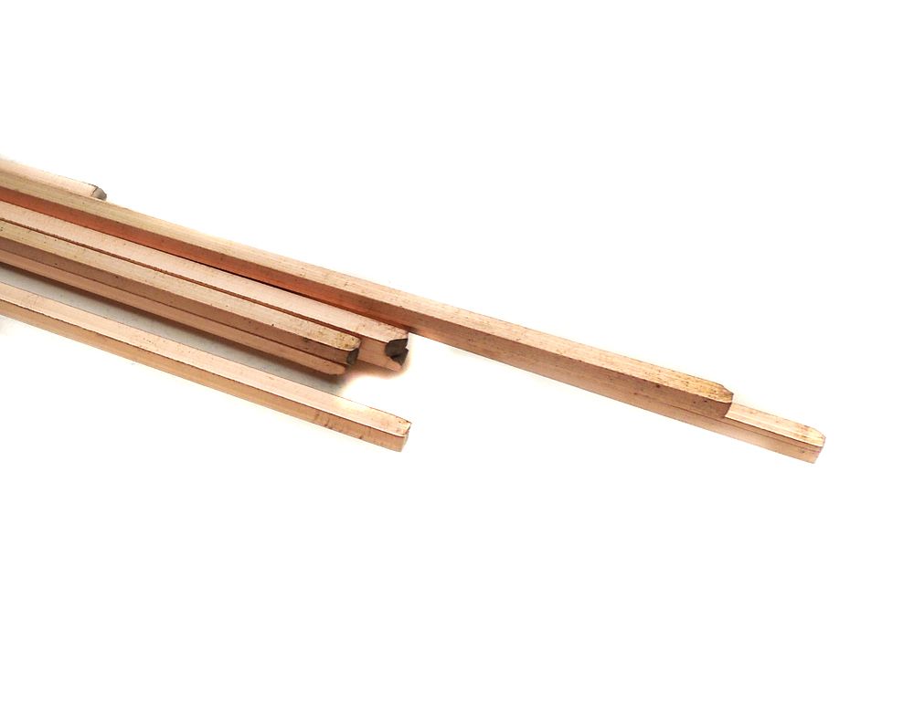 Schweißstäbe Silberlot S50 2mmx500mm cadmiumfrei Ag20%,Cu44%,Si0,2%,Zn Rest Schmelzb.690Grad für Kupfer,Messing und Stahl