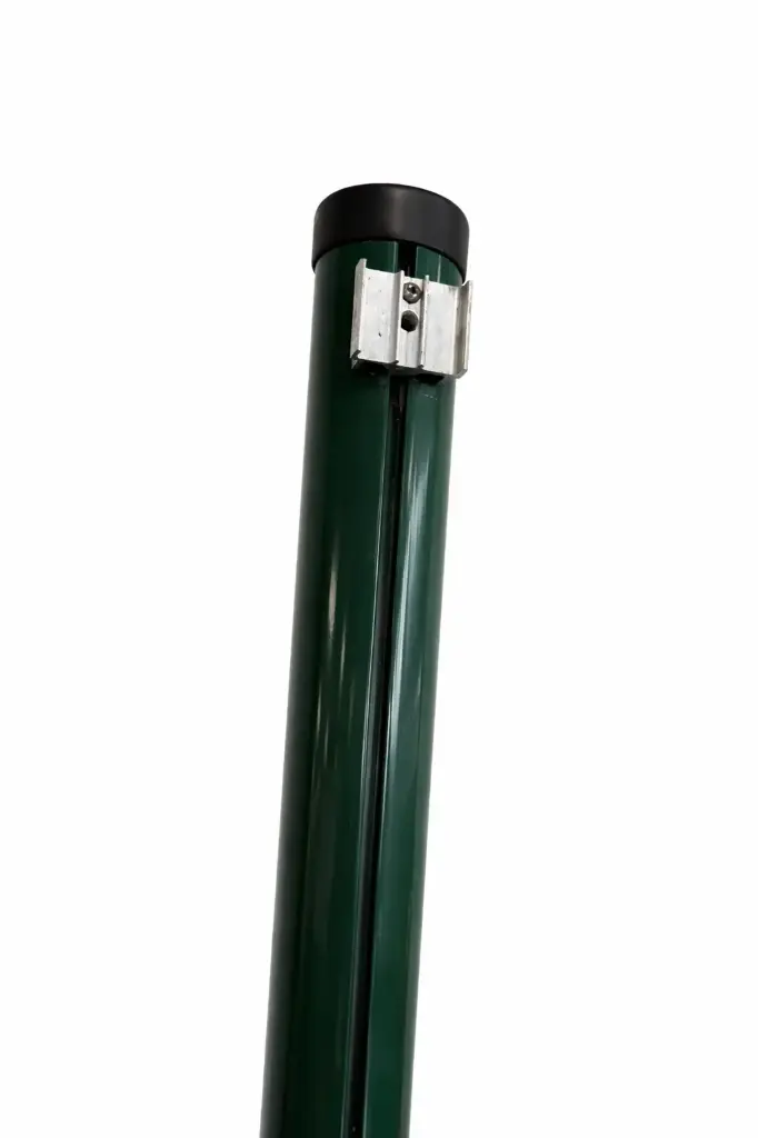 Säule rund für Doppelstabmatte grün 60/1,4 mm