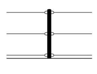Mittelpfahl Brix Verzinkt 1,48 m 39317