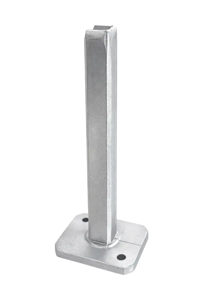 Auftsteck-Dübelkonsole Alu 450 mm