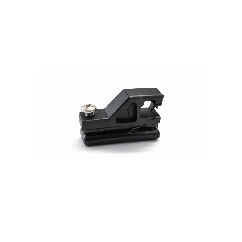 Spanndrahthalter schwarz NUT