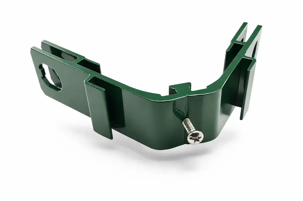 Ecklasche grün mit Spannklobe