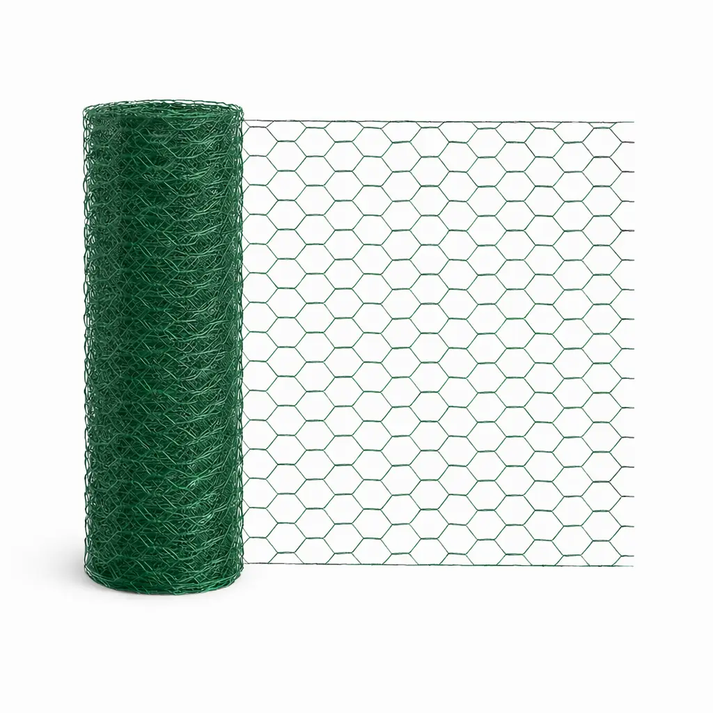 Sechseckgeflecht grün 25 lfm | 13 mm