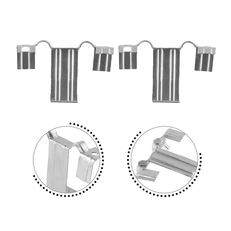 Wasserablauf Clips Edelstahl