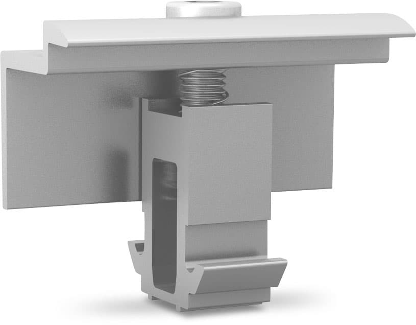 K2  DomeClamp EC, silber 2002559