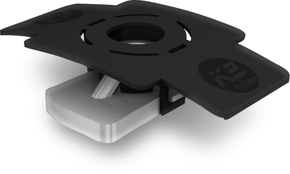 K2 Einlegemutter mit Montageclip, Edelstahl 1001643