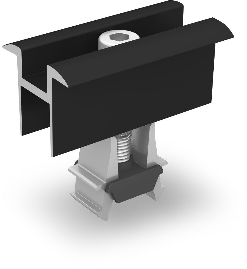 K2 Universal-Modulmittelklemme OneMid, schwarz  