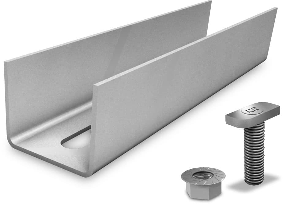 K2 SolidRail Medium+Alpin RailConnector Set