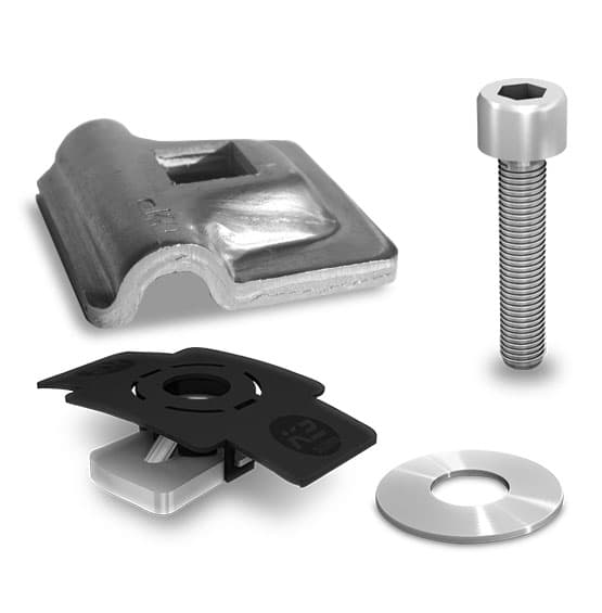 K2 Blitzschutzklemme Multi Alu 8mm Set 2002473