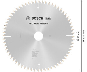 Bosch Kreissägeblatt HM 230/30mm 64TRF negativ