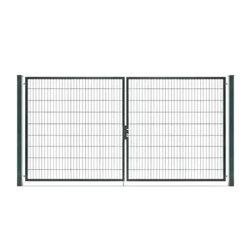 Kombitor zweiflügelig anthrazit, Breite 300cm