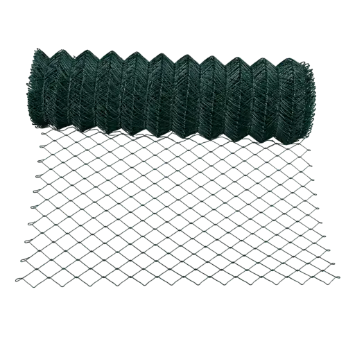 Viereckgeflecht grün - Länge: 25 m