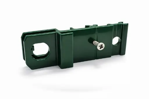 Endlasche grün mit Spannklobe