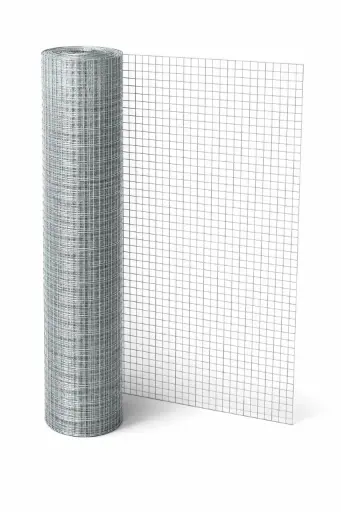 Drahtgitter punktgeschweißt verzinkt 25 lfm | 12,7 mm