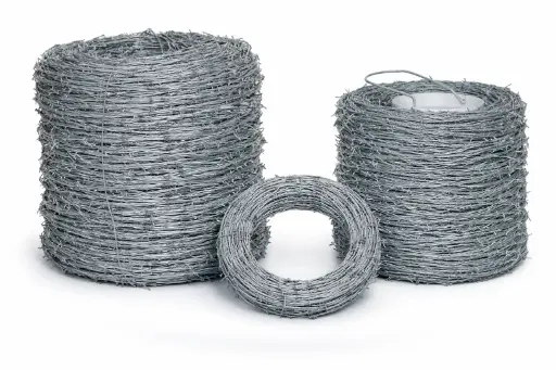 Stacheldraht - Stärke: 2,5 mm, Länge: 200 m 