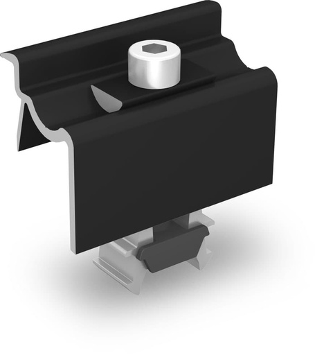 [97003001110] K2 Universal-Modulendklemme OneEnd, schwarz (Auslauf- Neu 2004545)