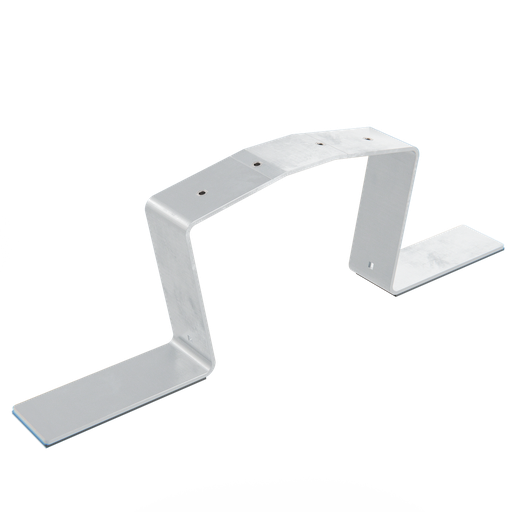 Alumero Mittelstütze mit Bautenschutzmatte