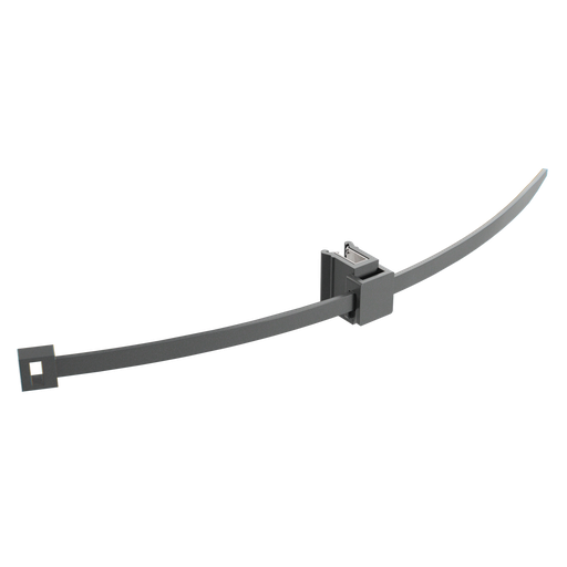 [97003003024] Alumero Kabelbinder inkl. Clip 200X4,8 mm