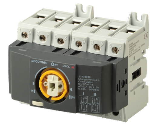 [97002005163] SIRCO M handbetätigter 4-poliger Schalter 63A