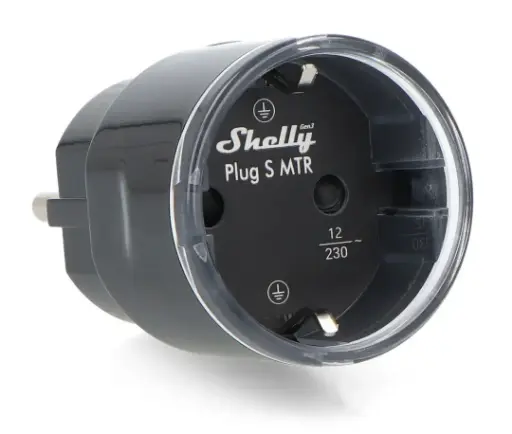 [97002005180] Shelly Plug & Play "Plug S Gen3 Matter" schwarz