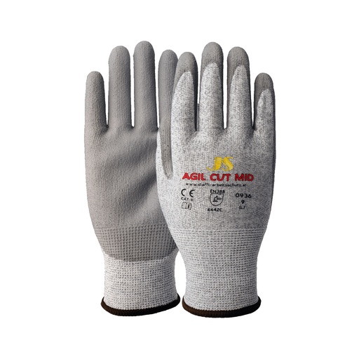Arbeitshandschuhe schnittfest Level4  Agil Cut Gr.11 Mid0936 4442C