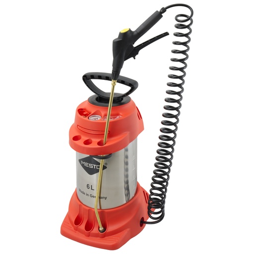 Mesto Drucksprüher Inox Plus 6 Liter, mit Spiralschlauch