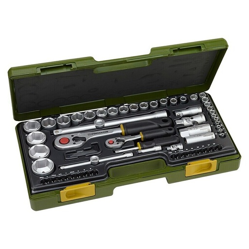 Proxxon Stecknusssatz 65-tlg. 1/4+1/2 Zoll 4-34mm