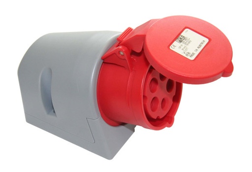 CEE-Wandsteckdose 32A 400V  IP44 Turbo Twist