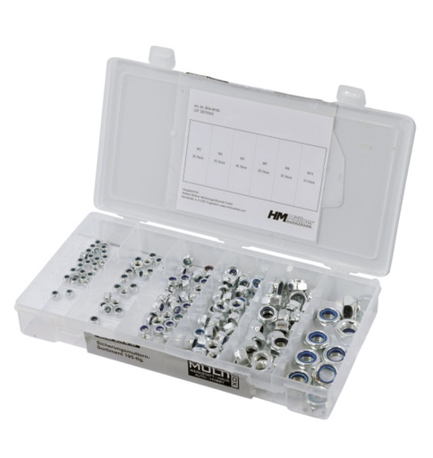 Muttern-Box Sortiment 195-tlg.