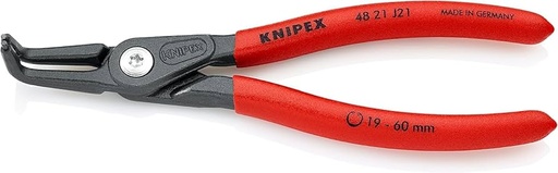Knipex Sicherungsringzange Innenringe gebogen 19-60mm