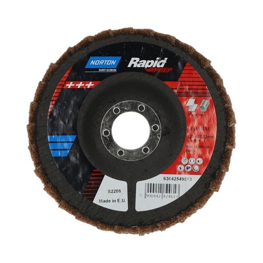 Norton Fächerschleifer/Lameller 125mm K40 Vulcan 2In1