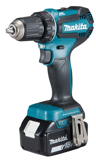 Makita Akku Bohrmaschine DDF484RTE 18 Volt 2 Akkus 5Ah 54/30Nm