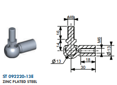 Kugelpfanne DM.13 92220-13E