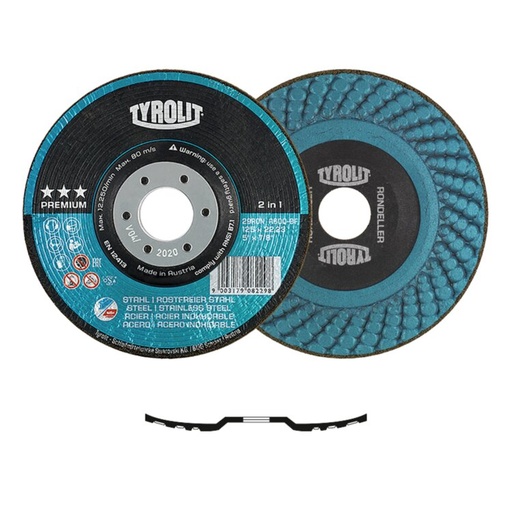 Tyrolit Rondeller Metall 115mm K60 Premium