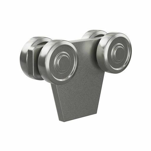 MEA Doppelrolle Nr.5 verzinkt zum Anschweißen