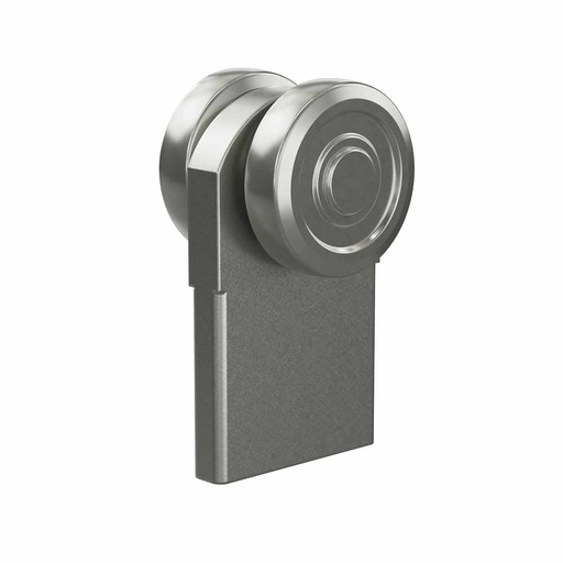 MEA Einfachrolle verzinktNr.2 zum Anschweißen