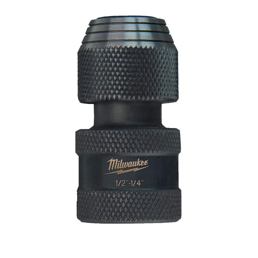 Milwaukee Verbindungsteil (Adapter) 1/4" Sechskant Innen auf 1/2" Vierkant innen 50mm