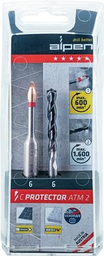 Alpen Feinsteinzeug-Fliesenbohrer 10mm max.200U/min.