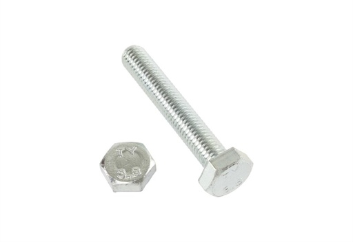 Stahlschrauben 933 Güte 8.8 verzinkt 18/ 60