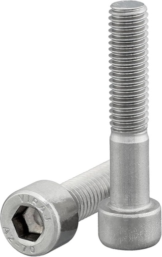 Zylinderschrauben mit Innensechskant DIN912 10/ 50 Güte 8.8 verzinkt